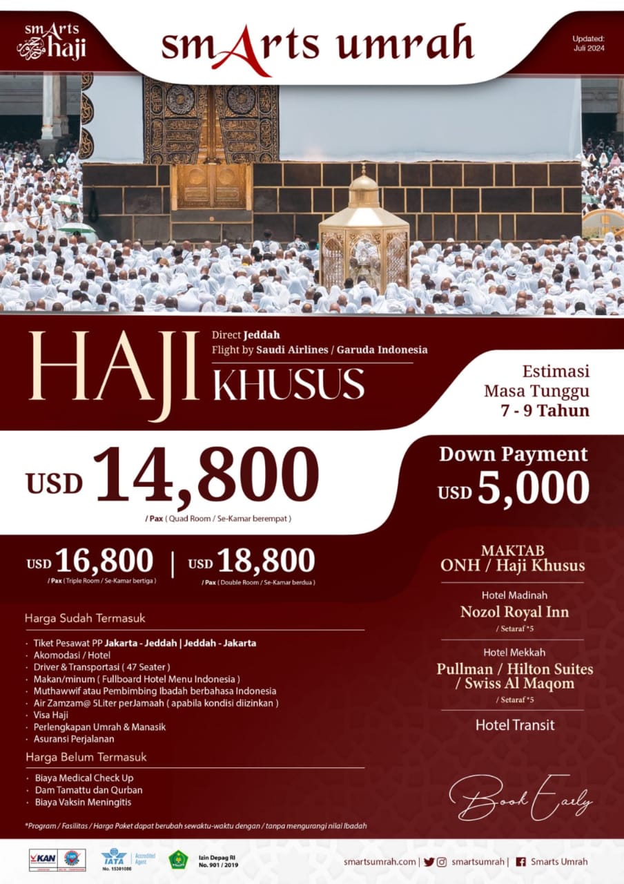 Paket Haji Khusus by Smarts BBS
